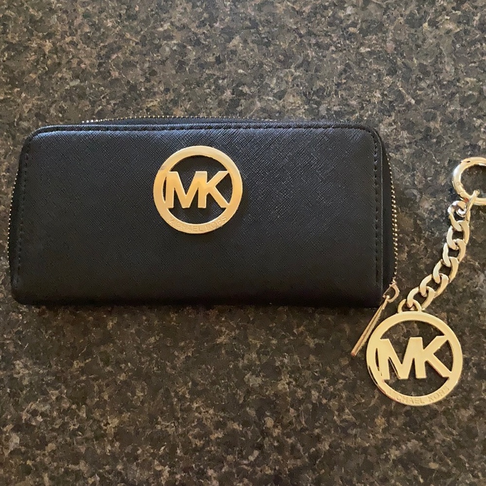 Michael Kors wallet and key chain